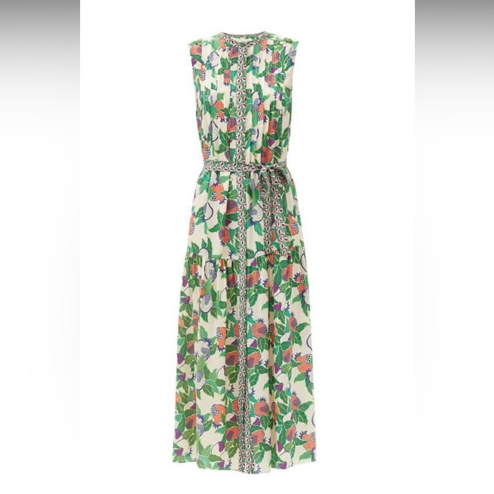 Floral Sleeveless Maxi Dress